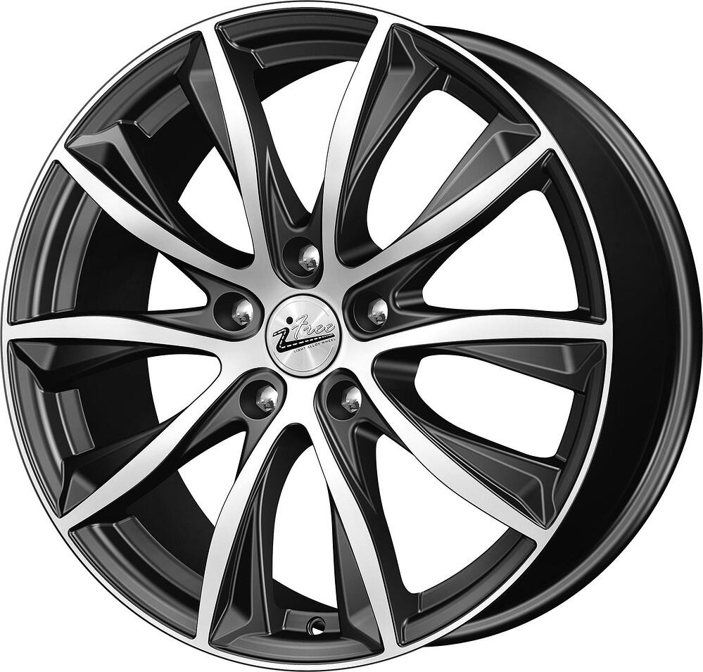 iFree Казантип 7.5x18 5x112 ET 45 Dia 57.1 блэк джек