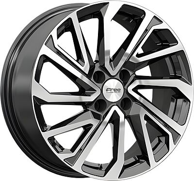 iFree Неом (Rio/Solaris) (КС1172) 6.5x16 4x100 ET 46 Dia 54.1 Алмаз черный