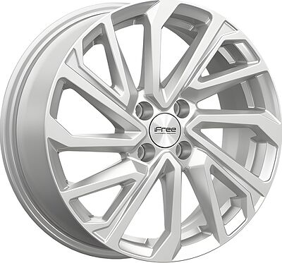 iFree Неом 6.5x16 4x100 ET 37 Dia 60.1 сильвер