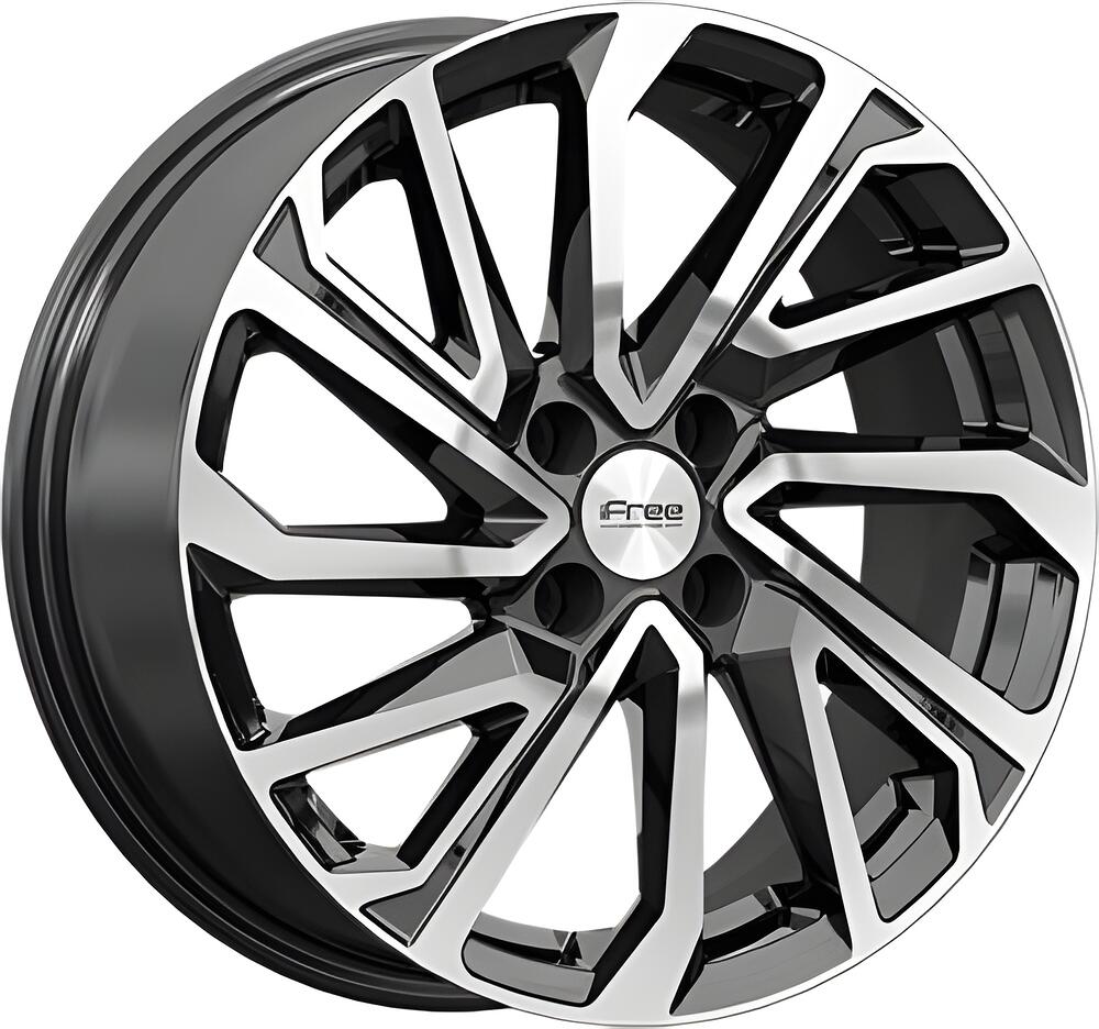 iFree Неом (Vesta) (КС1172) 6.5x16 4x100 ET 50 Dia 60.1 Алмаз черный