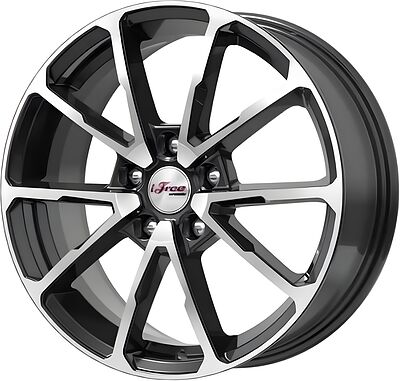iFree Skibidi 6x17 5x114 ET 50 Dia 66 Блэк Джек