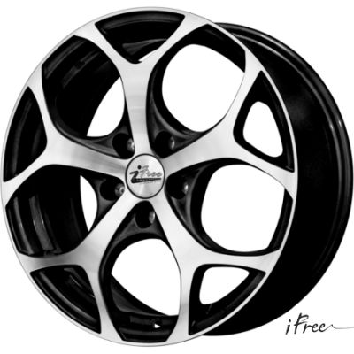iFree Тортуга 7x17 5x114.3 ET 45 Dia 60.1 блэк джек
