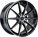 Inch FA8533 8x18 5x112 ET 40 Dia 57.1 Gloss Black Machined Face Inch FA8533 8x18 5x112 ET 40 Dia 57.1 Gloss Black Machined Face