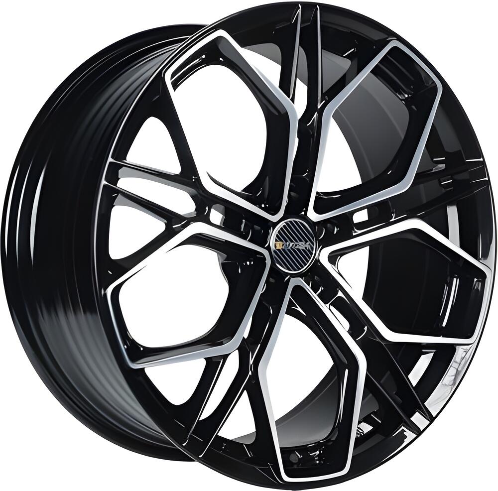 Inch FA8534 8x20 5x108 ET 45 Dia 63 Gloss Black Machined Face
