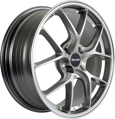 Inch FA8538 7x17 4x108 ET 26 Dia 65.1 Hyper Black 5