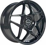 Inch FA8540 7x17 5x108 ET 36 Dia 65.1 Full Black Round