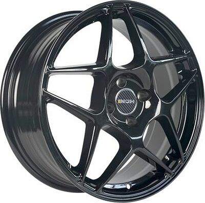 Inch FA8540 7x17 5x100 ET 38 Dia 57.1 Full Black Round