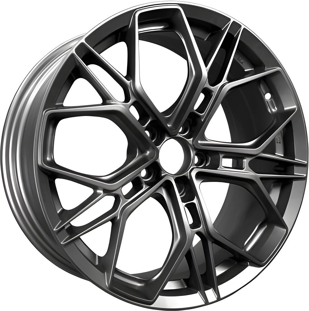 Inch ZJH 8x19 5x112 ET 30 Dia 66 Satin Gunmetal