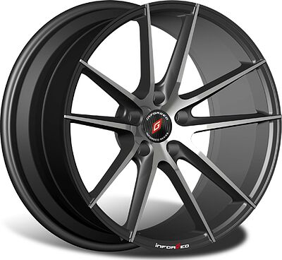 Inforged IFG25 7.5x17 5x114.3 ET 42 Dia 67.1 Black Machined