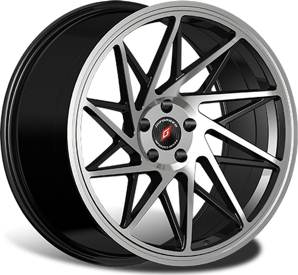Inforged IFG35 8.5x19 5x114.3 ET 45 Dia 67.1 Black Machined