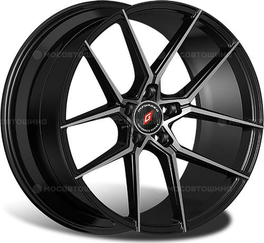 Inforged IFG39 8x18 5x100 ET 45 Dia 56.1 Black Machined