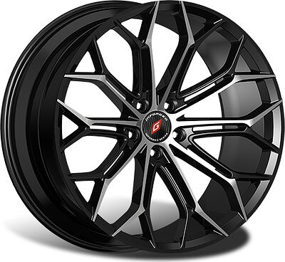Inforged IFG41 8.5x19 5x108 ET 45 Dia 63.3 Black Machined