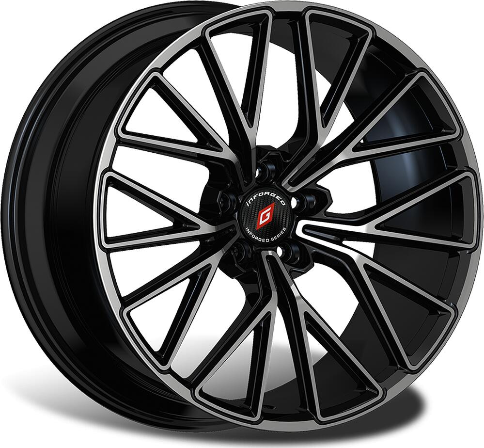 Inforged IFG57 8x18 5x108 ET 33 Dia 65.1 Black Machined