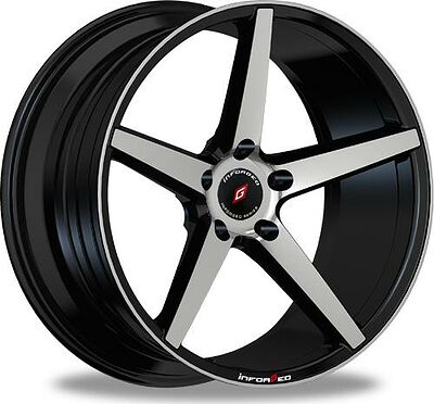 Inforged IFG7 8x18 5x112 ET 32 Dia 66.6 Matt Black Machined