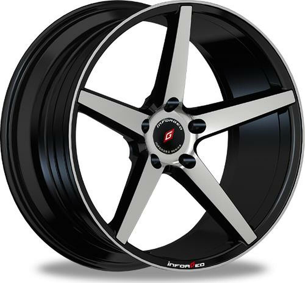 Inforged IFG7 8x18 5x114.3 ET 45 Dia 67.1 Matt Black Machined