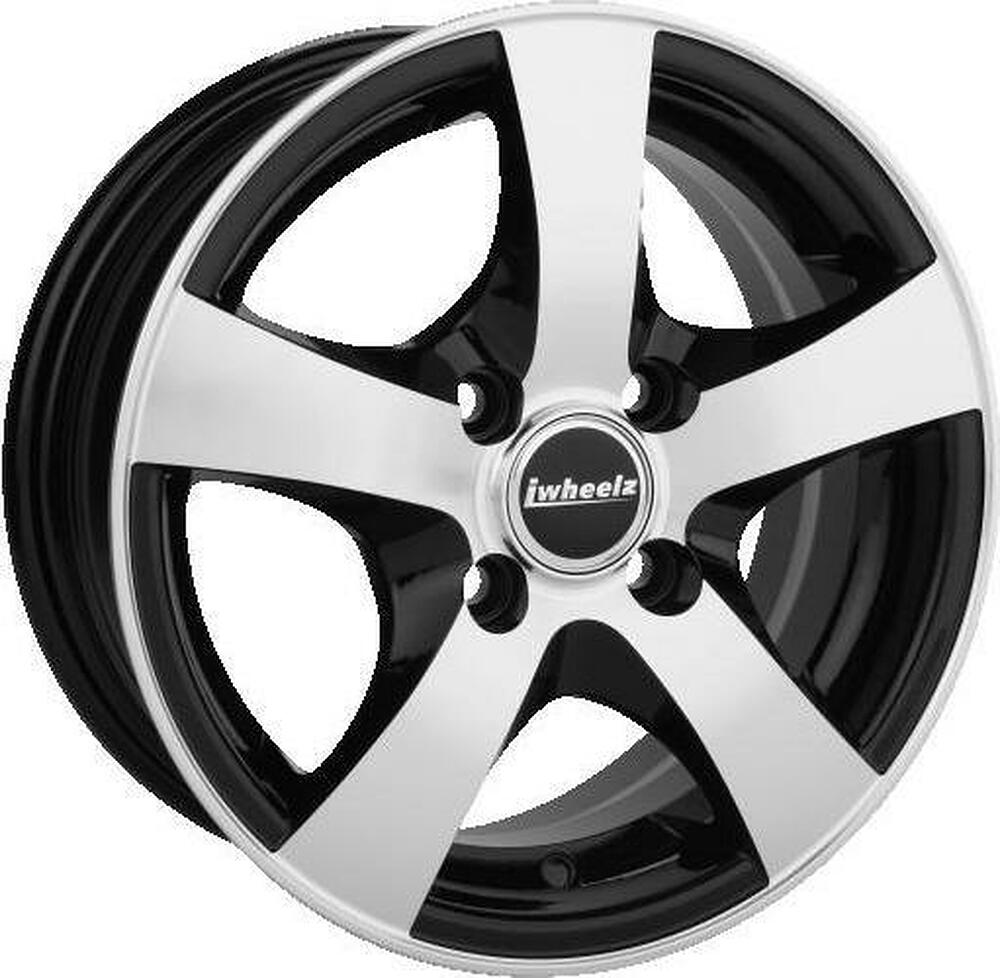 Iwheelz City 5.5x13 4x98 ET 38 Dia 58.6 GMMF