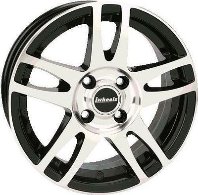 Iwheelz Guard 5.5x14 4x100 ET 43 Dia 60.1 BMF