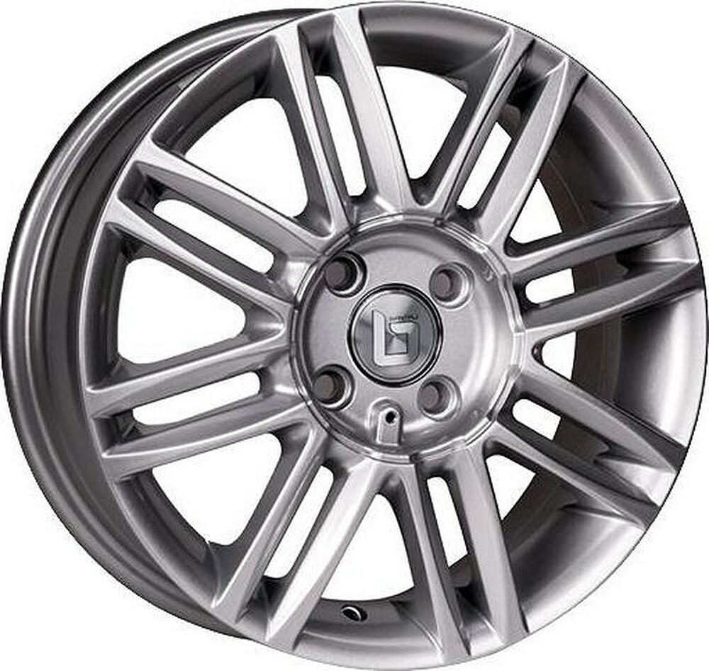Just J2608 6x15 4x100 ET 50 Dia 60.1 silver