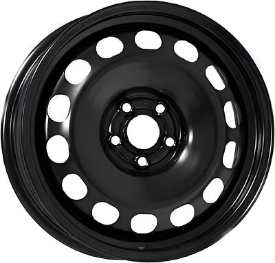 KFZ 6664 6x16 5x100 ET 35 Dia 57.1 Black