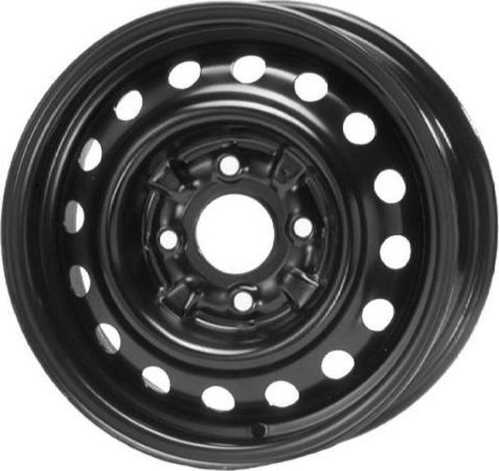KFZ 6775 5.5x15 4x100 ET 45 Dia 60 Black