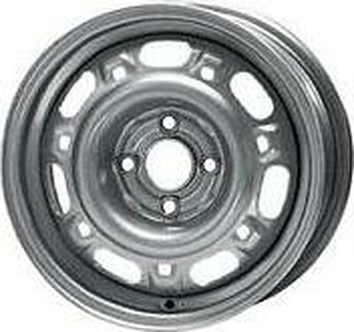 KFZ 7080 6x14 4x100 ET 38 Dia 57.1 silver