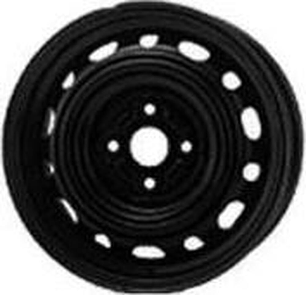KFZ 7190 6x15 4x100 ET 45 Dia 54 black
