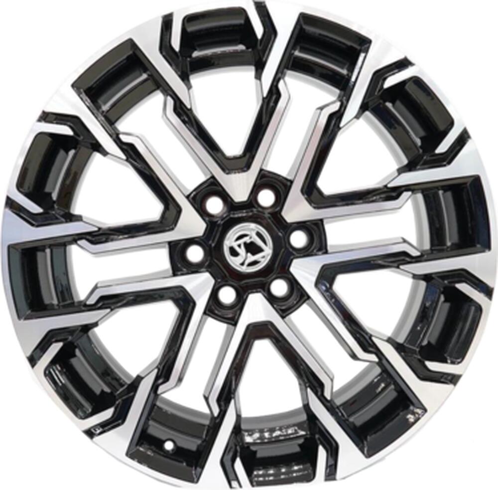 Khomen Wheels AZIMUT 2205 (EscaladeTahoe) 9x22 6x139.7 ET 28 Dia 78.1 Black-FP