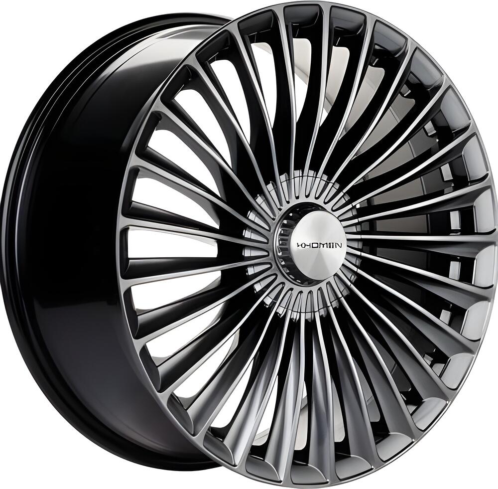 Khomen Wheels KHOMEN 2008 TURBO II Vito 8.5x20 5x112 ET 48 Dia 66.6 Dark Chrome