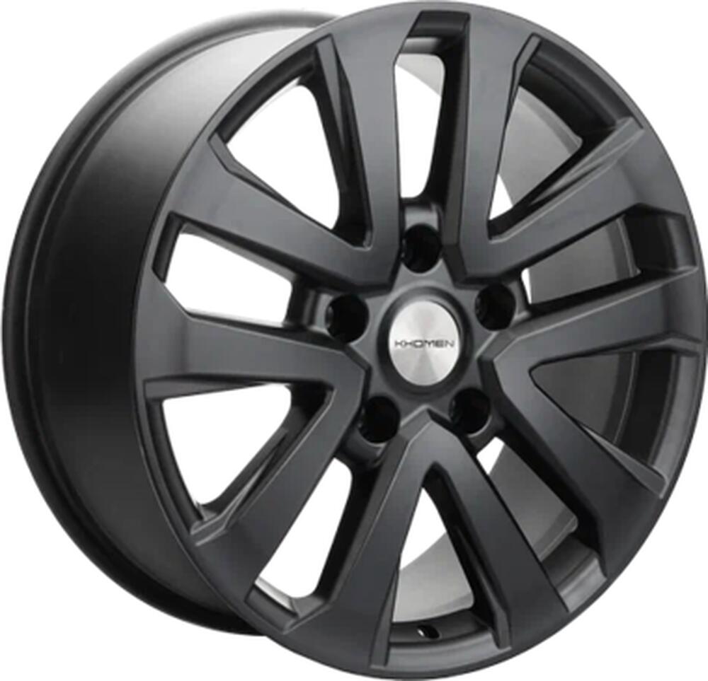 Khomen Wheels KHW1203 (LX570/LC100) 8.5x20 5x150 ET 60 Dia 110.1 Black matt