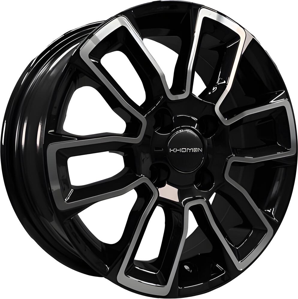 Khomen Wheels KHW1406 (Solaris/Logan/Rio) 5.5x14 4x100 ET 43 Dia 67.1 Black-FP