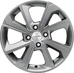 Khomen Wheels KHW1501 (Rio I) 6x15 4x100 ET 48 Dia 54.1 Gray Khomen Wheels KHW1501 (Rio I) 6x15 4x100 ET 48 Dia 54.1 Gray