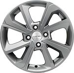 Khomen Wheels KHW1501 (Rio II) 6x15 4x100 ET 46 Dia 54.1 Gray Khomen Wheels KHW1501 (Rio II) 6x15 4x100 ET 46 Dia 54.1 Gray