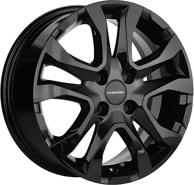 Khomen Wheels KHW1503 Rio/Solaris 6x15 4x100 ET 46 Dia 54.1 Black