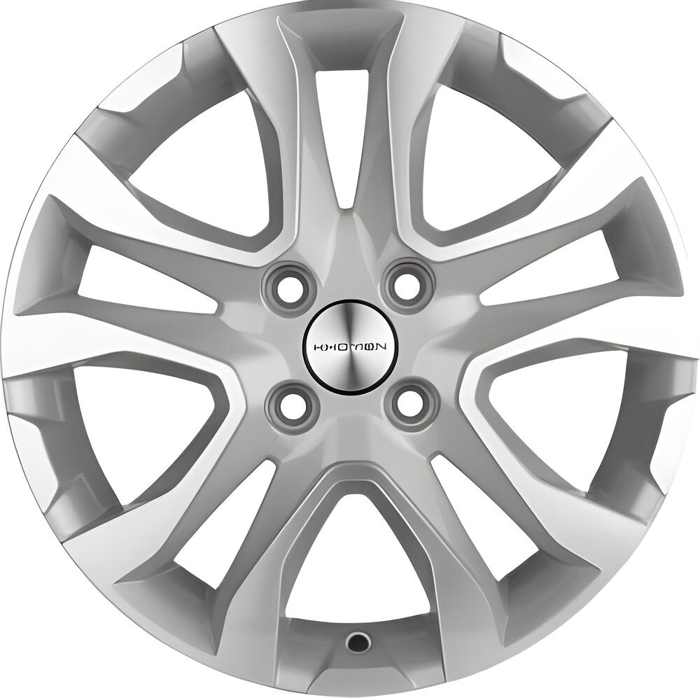 Khomen Wheels KHW1503 Rio/Solaris 6x15 4x100 ET 46 Dia 54 F-Silver-FP