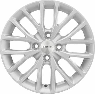 Khomen Wheels KHW1506 (Vesta) 6x15 4x100 ET 50 Dia 60.1 F-Silver