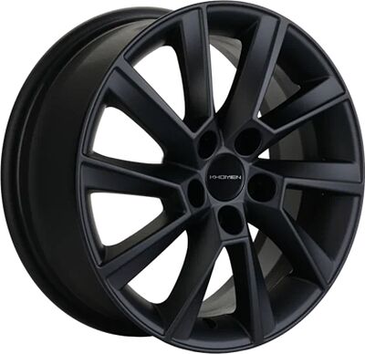 Khomen Wheels KHW1507 (Polo) 6x15 5x100 ET 40 Dia 57.1 Black matt