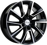 Khomen Wheels KHW1507 (Rapid/Fabia) 6x15 5x100 ET 38 Dia 57.1 Black-FP Khomen Wheels KHW1507 (Rapid/Fabia) 6x15 5x100 ET 38 Dia 57.1 Black-FP