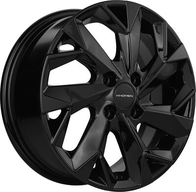 Khomen Wheels KHW1508 (Nexia) 6x15 4x100 ET 45 Dia 56.6 Black