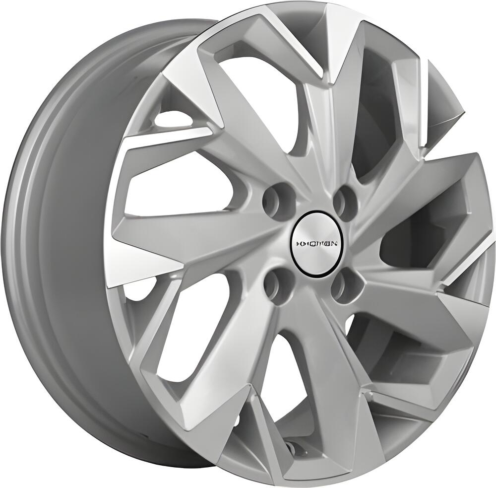 Khomen Wheels KHW1508 (Nexia) 6x15 4x100 ET 45 Dia 56.6 F-Silver-FP