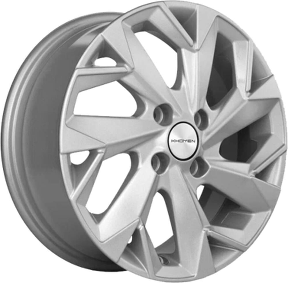 Khomen Wheels KHW1508 (Rio) 6x15 4x100 ET 46 Dia 54.1 F-Silver