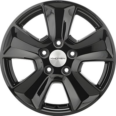 Khomen Wheels KHW1601 Renault/Nissan 6x16 5x114 ET 50 Dia 66 Black