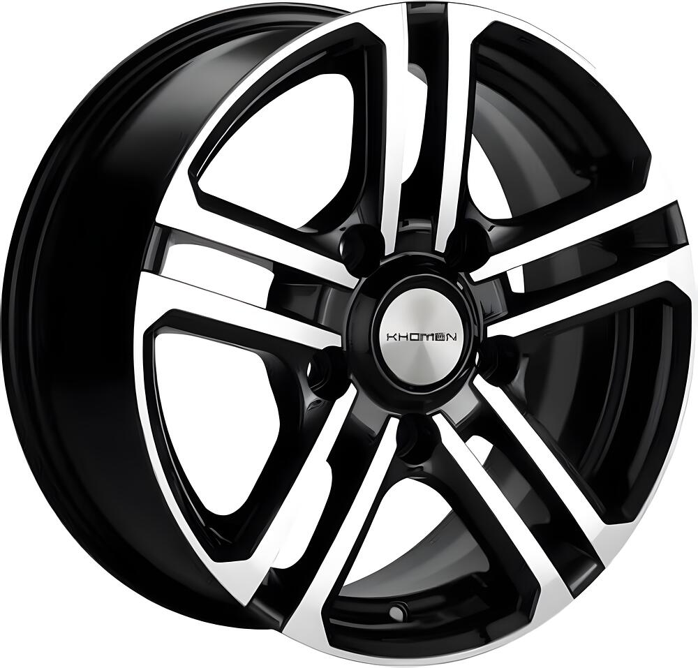 Khomen Wheels KHW1602 (Niva 4x4) 6.5x16 5x139.7 ET 40 Dia 98.5 Black-FP