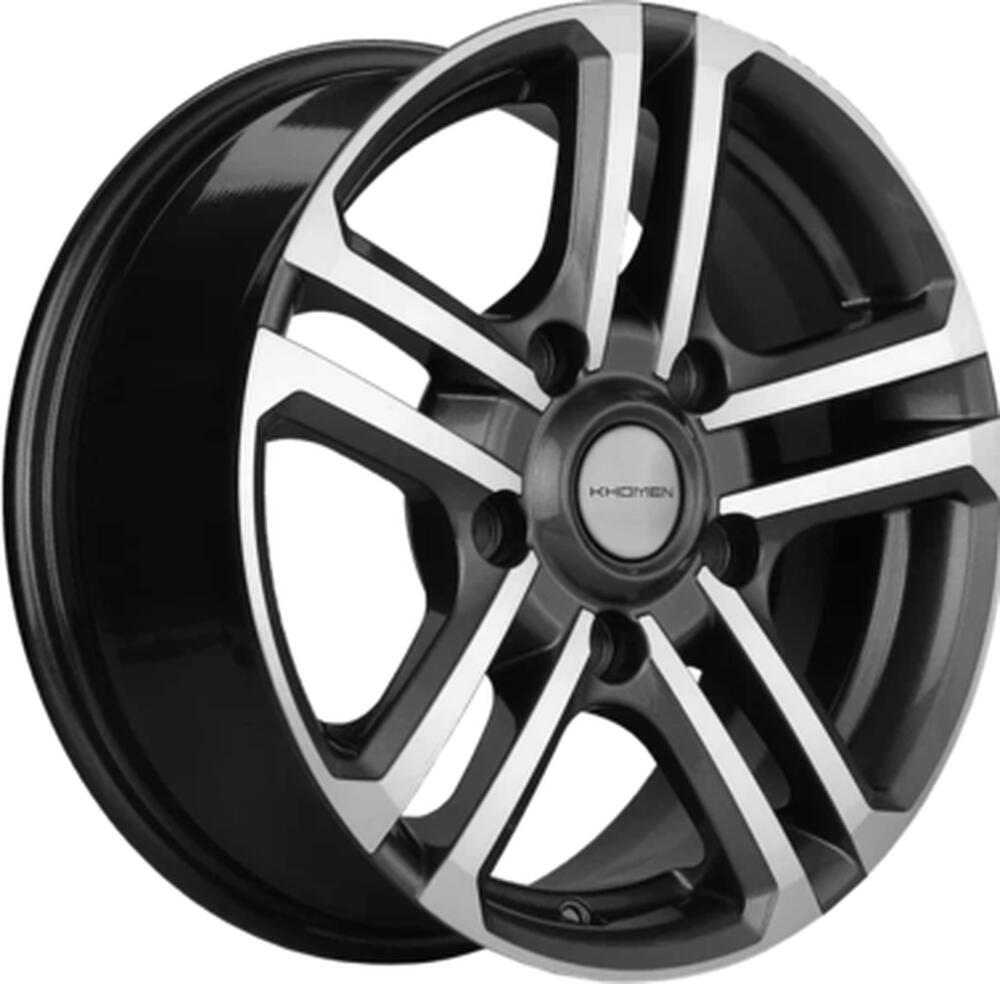 Khomen Wheels KHW1602 (Niva 4x4) 6.5x16 5x139.7 ET 40 Dia 98.5 Gray-FP