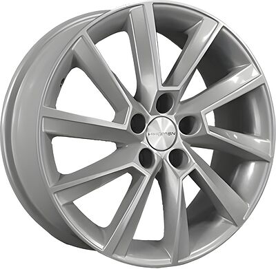 Khomen Wheels KHW1604 (Aveo) 6x16 5x105 ET 39 Dia 56.6 F-Silver
