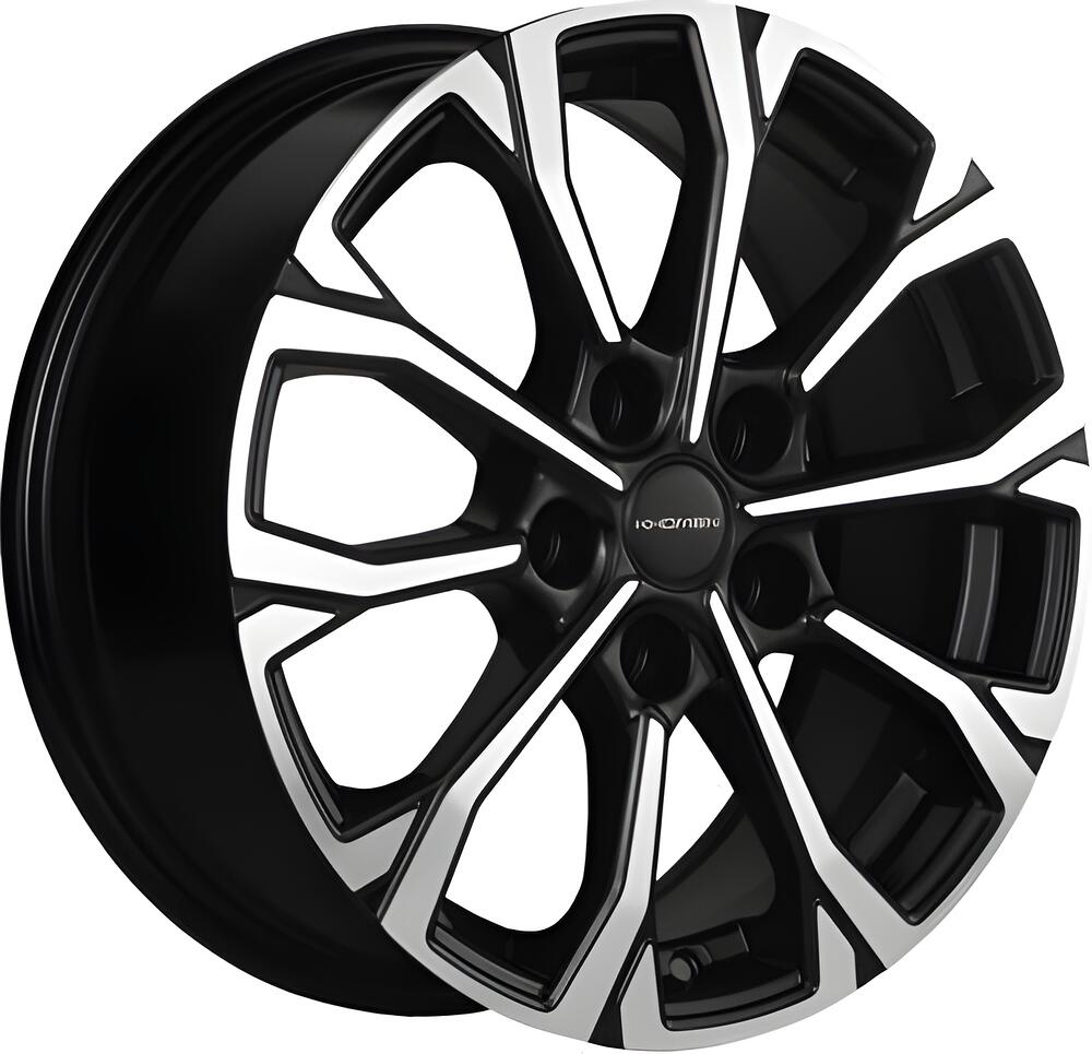 Khomen Wheels KHW1605 (Fluence/Juke) 6.5x16 5x114.3 ET 47 Dia 66.1 Black-FP