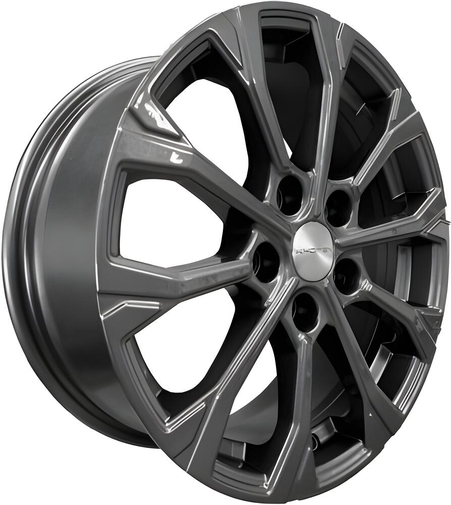 Khomen Wheels KHW1605 (Octavia A5/Golf/Jetta) 6.5x16 5x112 ET 46 Dia 57.1 Gray