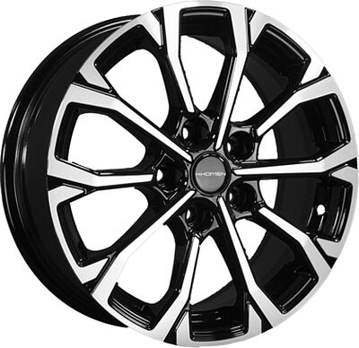 Khomen Wheels KHW1605 (Seltos/Soul) 6.5x16 5x114.3 ET 44 Dia 67.1 Black-FP