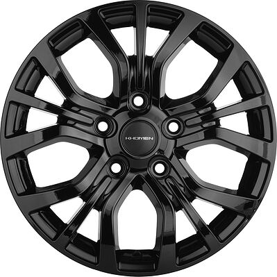 Khomen Wheels KHW1608 6.5x16 5x114.3 ET 45 Dia 67.1 BLACK