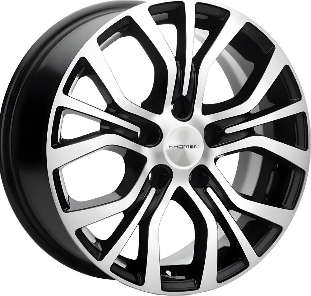 Khomen Wheels KHW1608 (Multivan) 6.5x16 5x120 ET 51 Dia 65.1 Black-FP