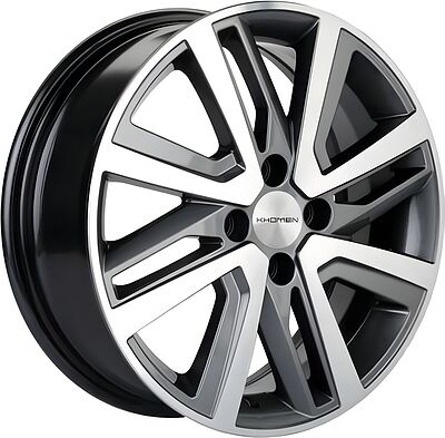 Khomen Wheels KHW1609 (Rio II/Solaris II) 6x16 4x100 ET 46 Dia 54.1 Gray-FP